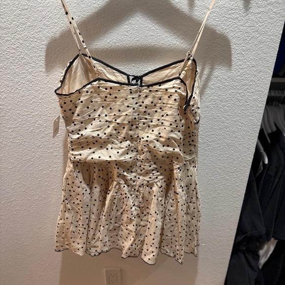 Free People Polka Dot Spaghetti Strap Top - Picture 4 of 5